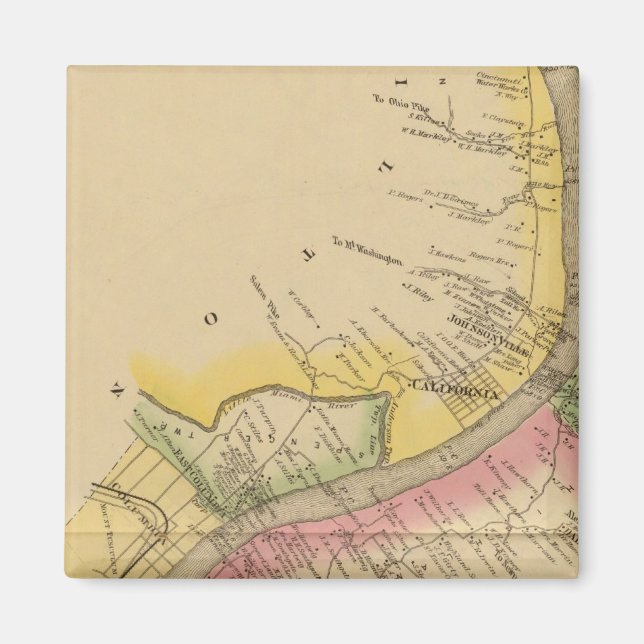 Imã Upper Ohio River e Valley (Frente)