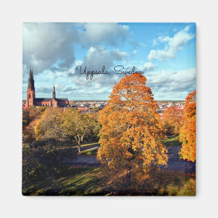 Imã Uppsala, paisagem Suecia