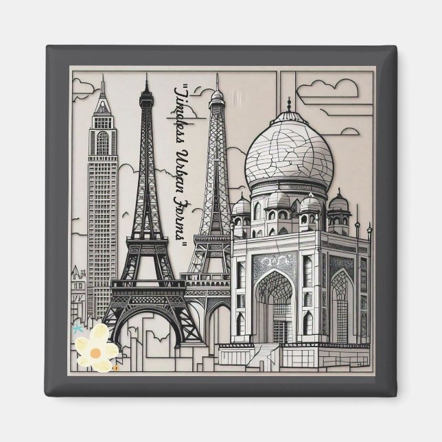 Imã "Urban Landscapes" (Frente)