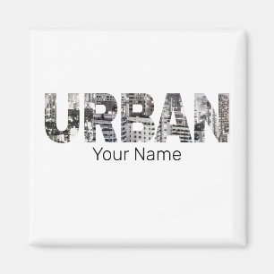 Imã Urbanas - Letra de Capital Urbana - Design de Vint