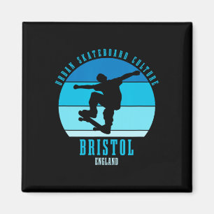 Imã Urn Skate Bristol Inglaterra Skateboarding