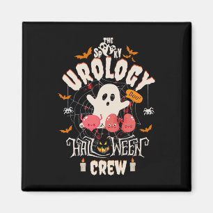 Imã Urologia Spooky Halloween Crew Cute Nurse Stu