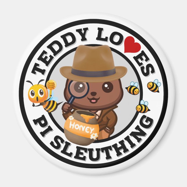 Imã Ursinho ama o IP Sleuthing para mel (Frente)