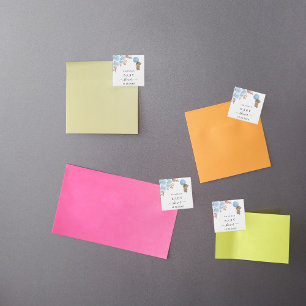 Imã ursinho chá de fraldas pampas capim azul