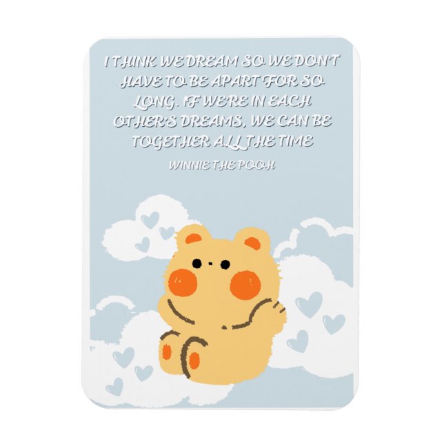 Ímã Ursinho Pooh (Vertical)