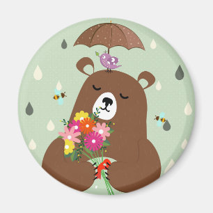 Imã Urso Bonito