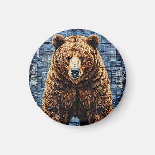 Imã Urso cinzento