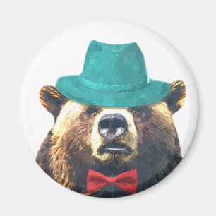 Imã Urso cor-de-água doce e engraçada