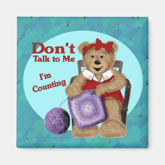 Imã Urso Crochet