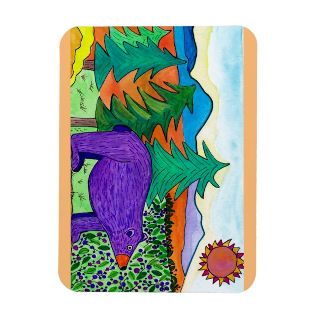 Ímã Urso da baga (Vertical)