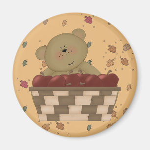 Imã urso de colheita de maçã
