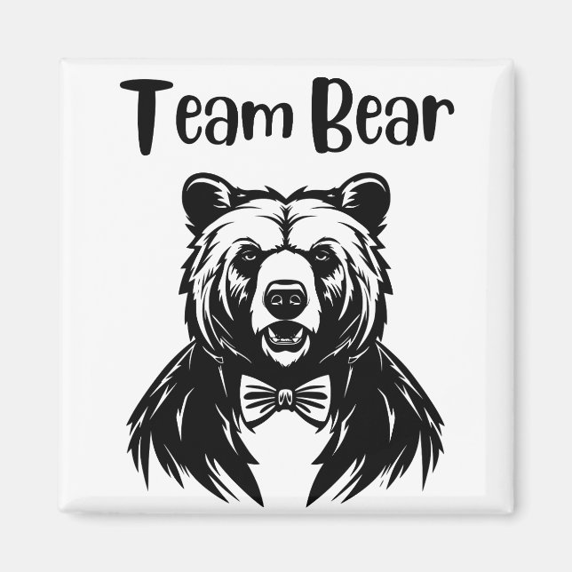 Imã Urso de Equipe (Frente)