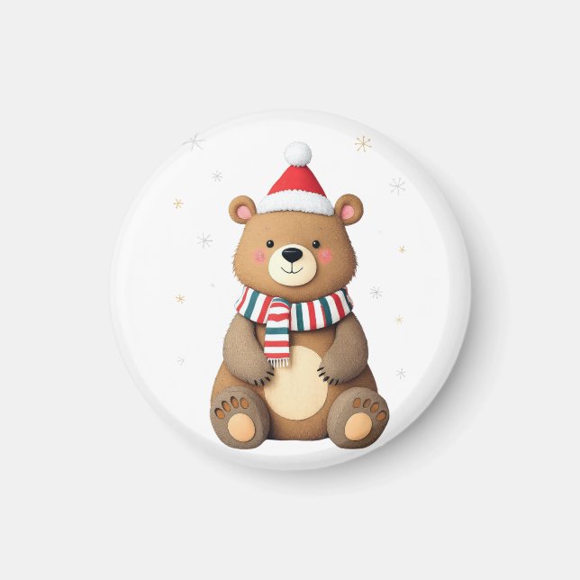 Imã Urso de Natal (Frente)