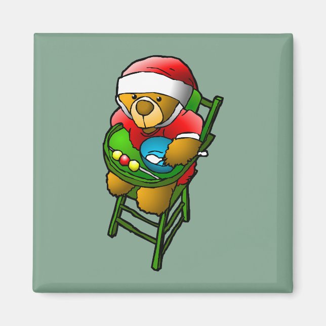 Imã Urso de Natal (Frente)