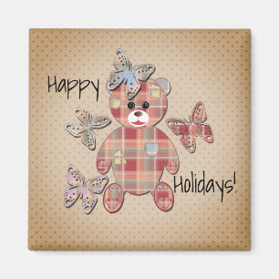 Imã Urso de Pelúcia