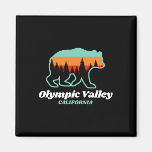 Imã Urso de Snowboard do Vale do olimpiadas da Califór