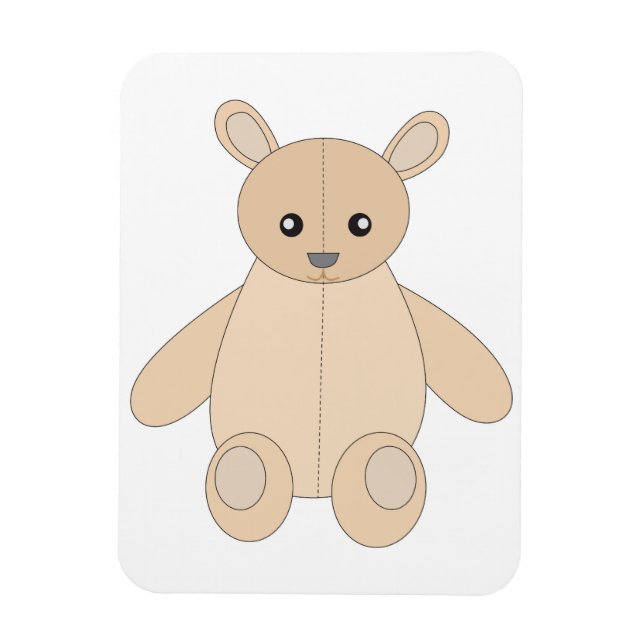 Ímã Urso de Teddy (Vertical)