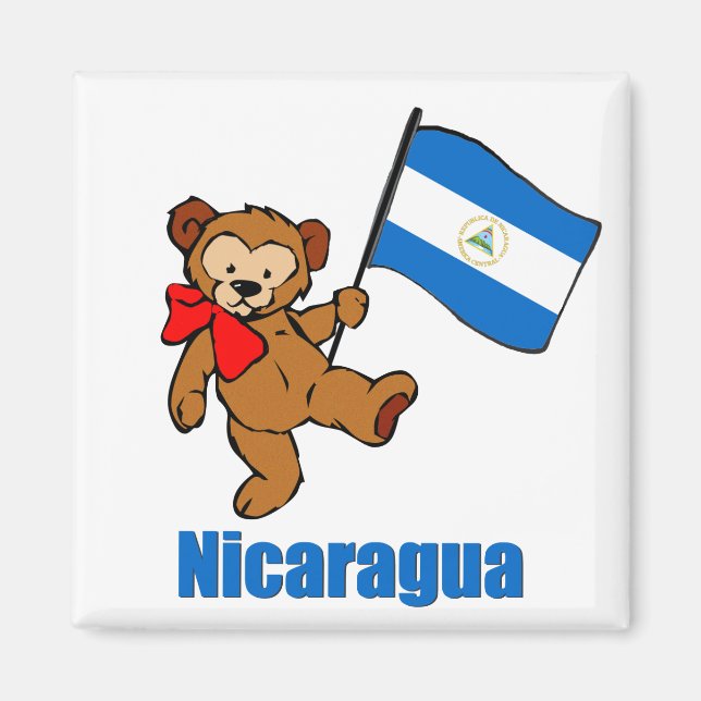 Imã Urso de Teddy na Nicarágua (Frente)