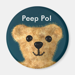 Imã Urso de Teddy (Peep po!)