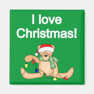 Imã Urso de ursinho eu amo o camiseta e os presentes