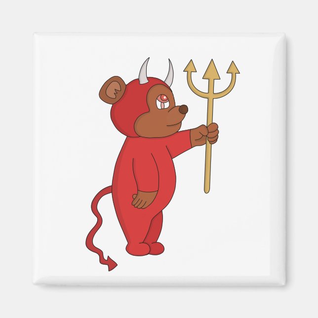 Imã Urso Demônio (Frente)