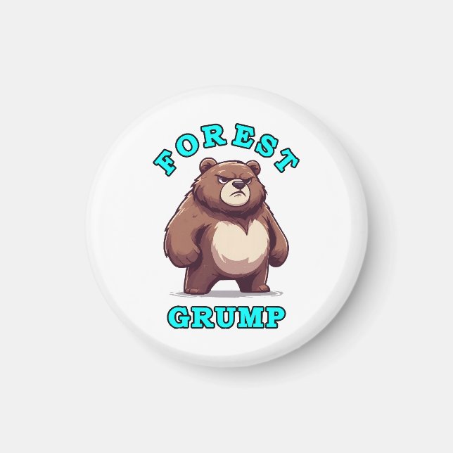 Imã Urso Engraçado (Frente)