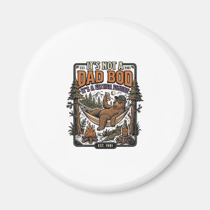 Imã Urso engraçado de Papai de Acampamento Camisa de F
