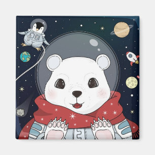 Imã Urso Espacial Cónico