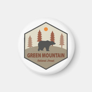 Imã Urso Florestal Nacional da Montanha Verde