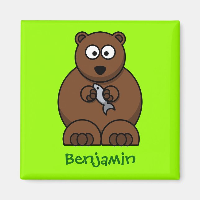 Imã urso fofinho (Frente)