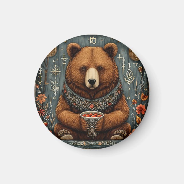 Imã Urso majestoso (Frente)