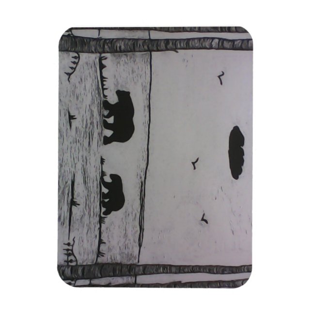 Ímã Urso mamão (Vertical)