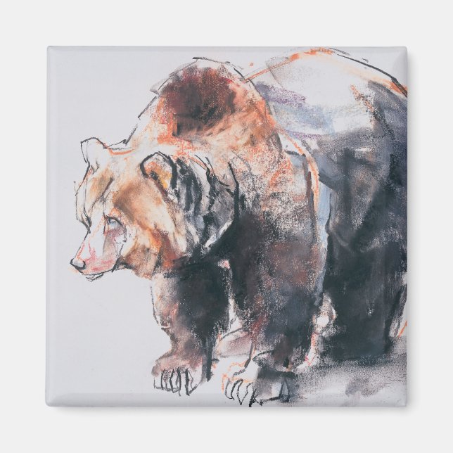 Imã Urso Marrom Europeu 2001 (Frente)