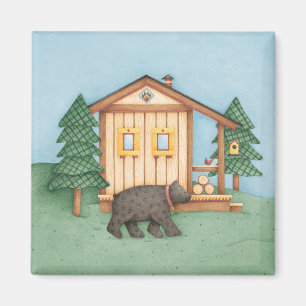 Imã Urso na Cabina