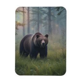 Ímã Urso na Floresta Mágica