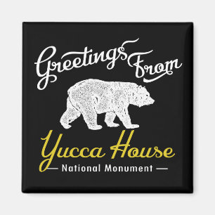 Imã Urso Nacional de Monumento da Casa de Yucca