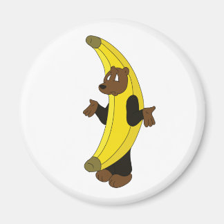 Imã Urso no Fato de Banana