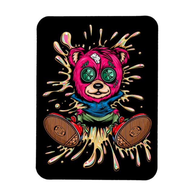 Ímã Urso No Mel (Vertical)