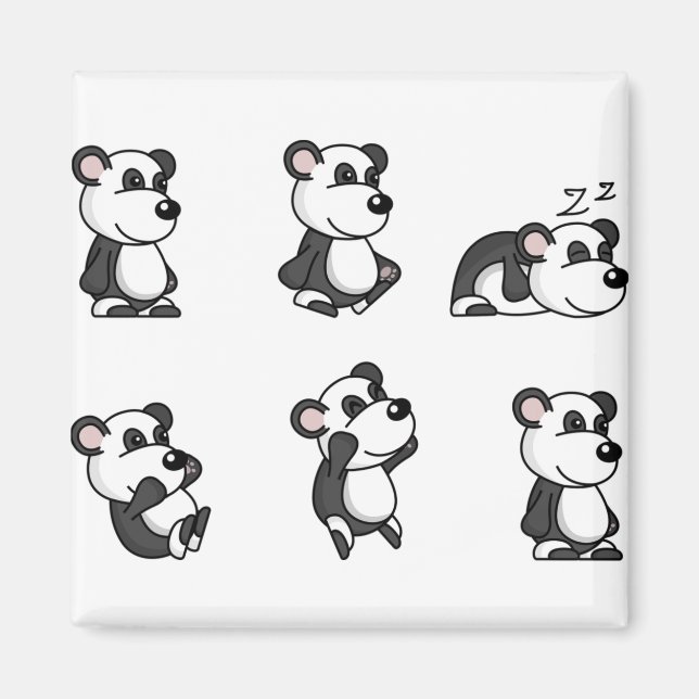 Imã Urso Panda (Frente)