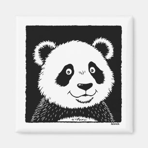 Imã Urso Panda Gigante