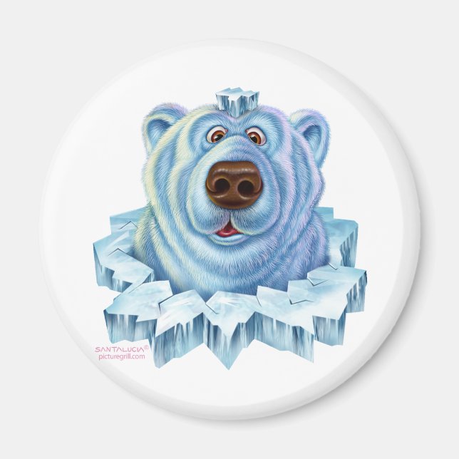 Imã urso polar (Frente)