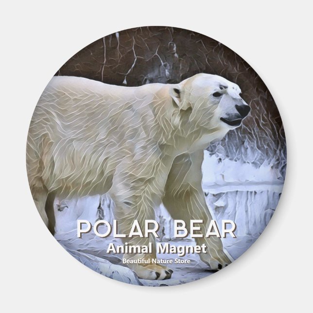 Imã Urso Polar (Frente)