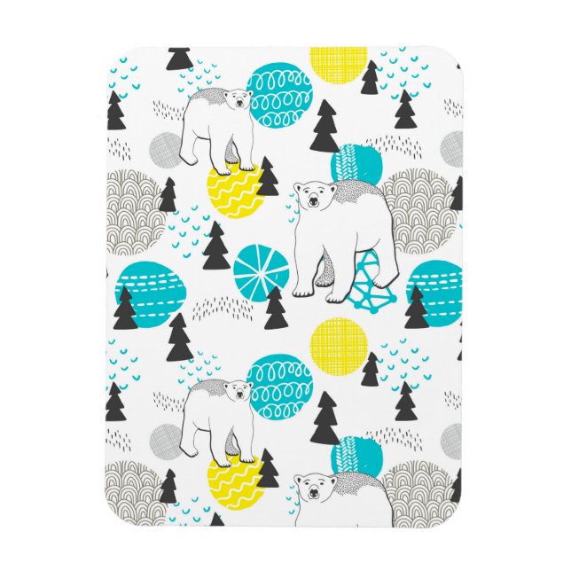 Ímã Urso polar (Vertical)