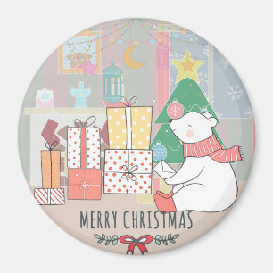 Imã Urso Polar de Natal