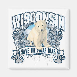 Imã Urso polar Wisconsin