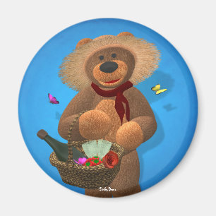 Imã Ursos Dinky: Tempo do piquenique