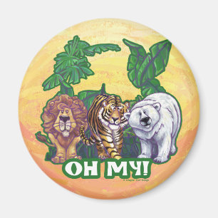 Imã Ursos do tigre dos leões oh meus