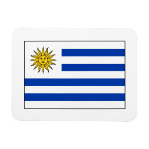 Ímã Uruguai - bandeira uruguaia