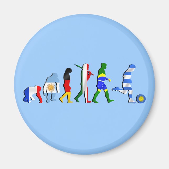 Imã Uruguai Futebol de futebol Evolution futboll prese (Frente)