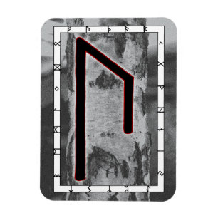 Ímã Uruz Viking Rune Magnet - Sabedoria!